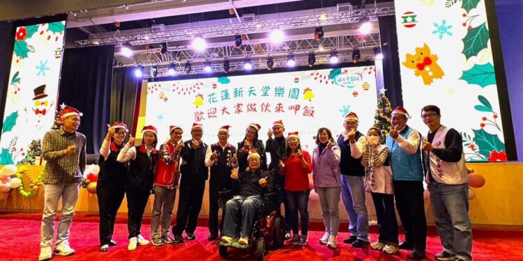 花蓮新天堂攜手社福團體 寒冬送暖讓愛傳遞