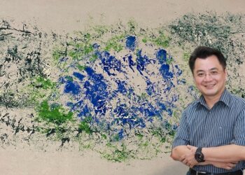 中國文化大學春節前展出 廖義銘教授哲學詩書畫展