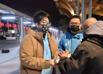 入冬最強寒流來襲 魏嘉彥送暖助寒士度嚴冬