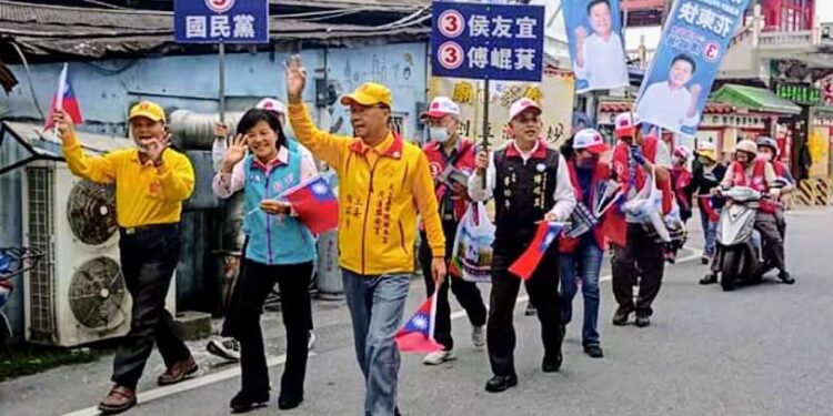 全鄉同步掃街 吉安鄉全面催票了 全鄉同步掃街 吉安鄉全面催票了