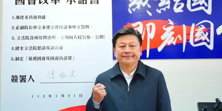 柯文哲：目前僅傅回應國會改革》花蓮鄉親樂見傅崐萁更上一層樓