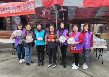 金財神寶殿、金財神善心協會寒冬送暖 十萬購物券200份年菜捐助吉安弱勢戶