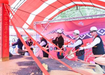 原民會夷將Icyang主委出席光復鄉太巴塱部落之心動土典禮  近八年共補助光復鄉超過10億元