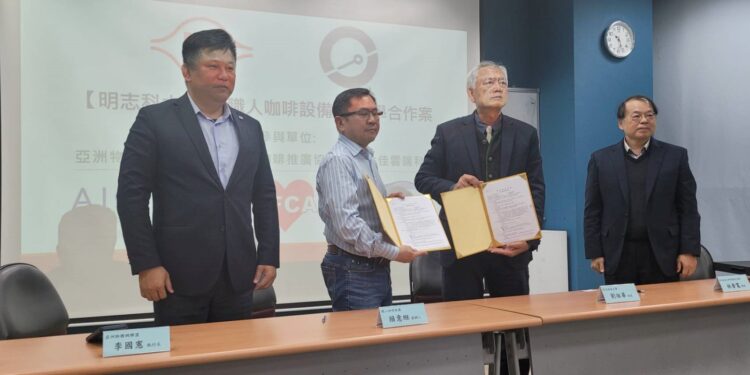 台灣首次產學合作智慧烘豆機 明志科大勝出 台灣首次產學合作智慧烘豆機 明志科大勝出