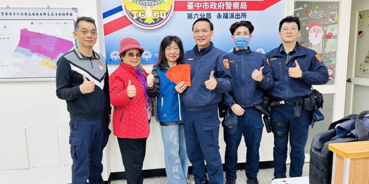 春節不打烊 警友站年前慰問員警辛勞 春節不打烊 警友站年前慰問員警辛勞