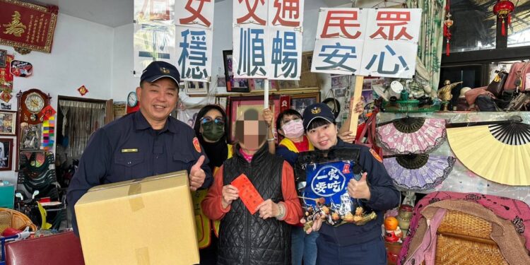 烏日暖警號召在地善心企業率團送暖, 百歲人瑞:「揪甘心」 烏日暖警號召在地善心企業率團送暖, 百歲人瑞:「揪甘心」