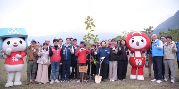 113年花蓮植樹節 植下苗木永續花蓮