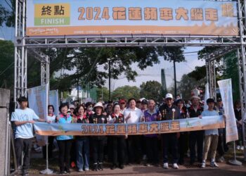 2024花蓮頻率大縱走 柚花飄香 縣長徐榛蔚陪伴鄉親漫步瑞穗