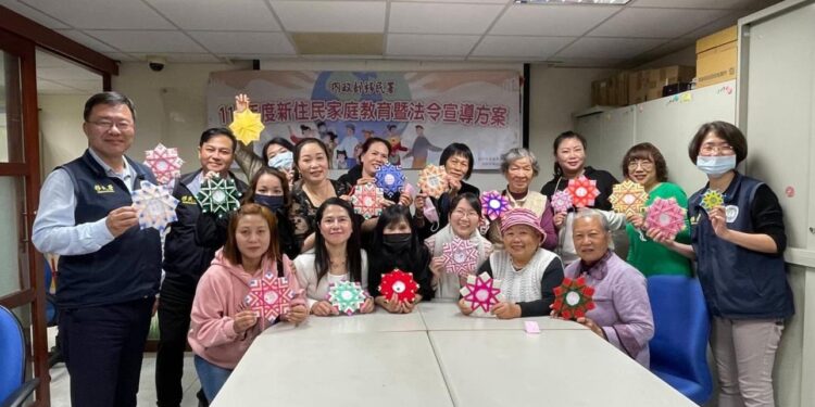 「星」中有愛正向思考 移民署與新住民共築幸福家園