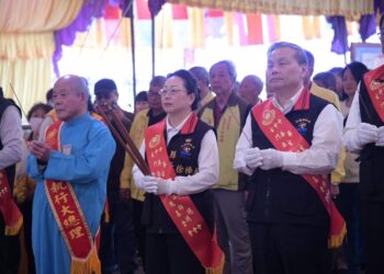 中華玄門總會「大花蓮祈安錫福法會」法壇敬拜開香大典 縣長徐榛蔚親自出席 祈求護祐花蓮闔境安康