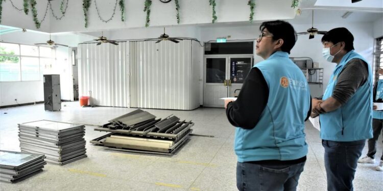 主農里活動中心進行耐震補強工程 魏嘉彥籲請民眾體諒 主農里活動中心進行耐震補強工程 魏嘉彥籲請民眾體諒