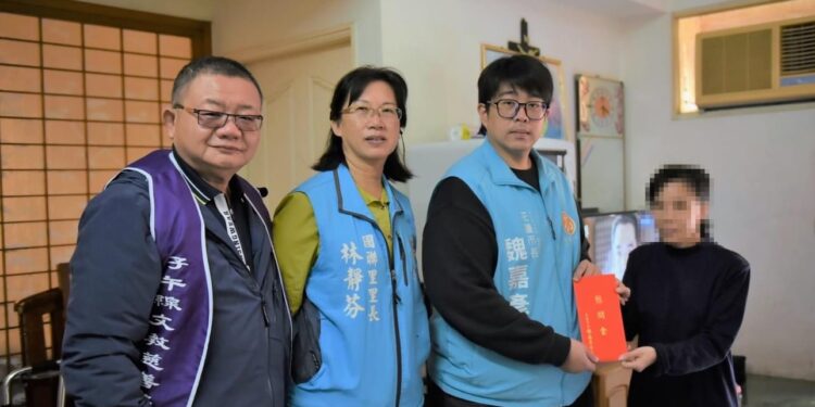 啟動社會安全網 魏嘉彥給予急難家庭協助 啟動社會安全網 魏嘉彥給予急難家庭協助