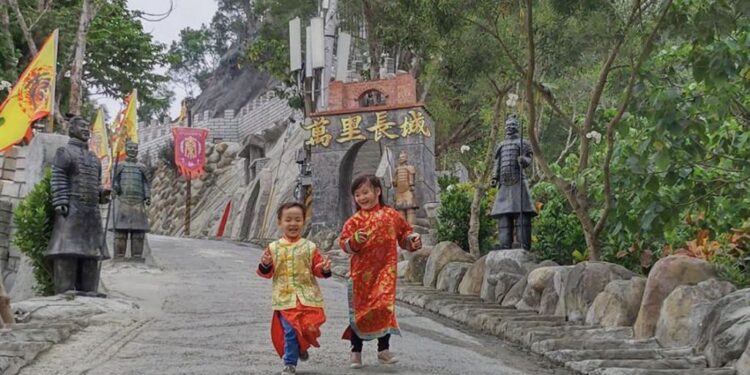 四月兒童清明連假   歡迎來白河萬里長城出遊