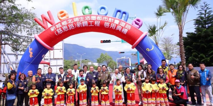 幸福新城植樹月贈苗活動 何禮臺戮力美化新城家園提升生活環境