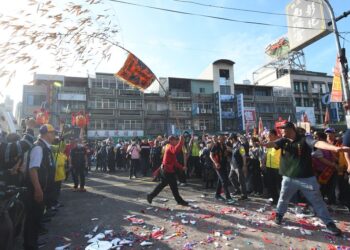 彰化南瑤宮甲辰年笨港進香起駕 開基三媽 首次出巡