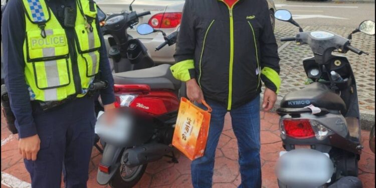 歐兜賣也怕警察 愛車躲3小時警到場10分鐘現身