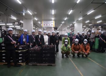 縣長徐榛蔚率團訪問日本最大農產整合公司 Farmind 探討合作前景