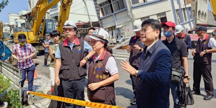 不斷更新》花蓮強震 北濱街16號、軒轅路2號房屋倒塌 請民眾注意餘震