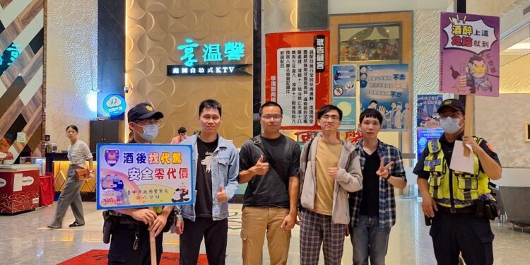 中警六分局執法、溯源、宣導 三法全力防制酒駕 中警六分局執法、溯源、宣導 三法全力防制酒駕