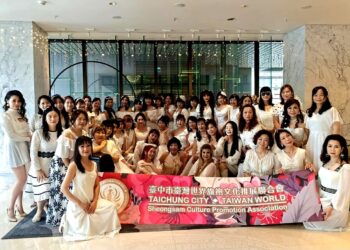 台中世旗三月月例會 舉辦白色貴族下午茶派對