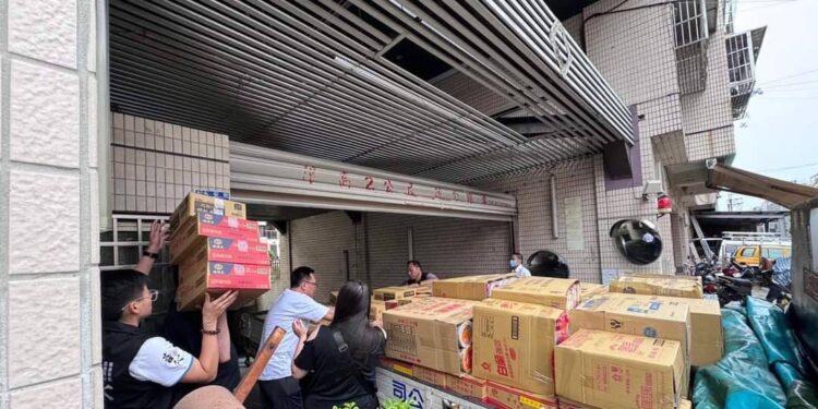 台中民眾黨發起賑災活動  協助花蓮人共渡艱難時刻