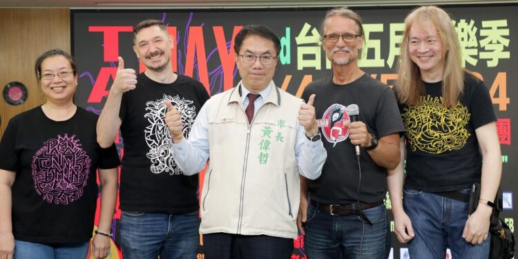 台南五月音樂季5/4-5/5虎頭埤熱力開唱 黃偉哲邀大家體驗多元音樂 台南五月音樂季5/4-5/5虎頭埤熱力開唱 黃偉哲邀大家體驗多元音樂