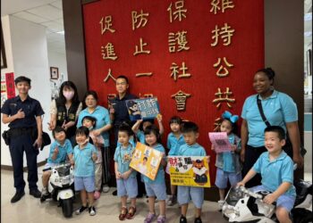 提升幼兒自我保護及識詐知能 幼兒園到派出所波麗士體驗營