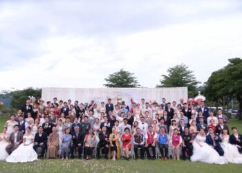113花蓮縣春季集團結婚　開啟幸福之鑰飛揚未來 徐榛蔚為新人獻上祝福