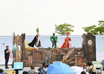中市兒童藝術節壓軸登場 馬卡龍公園匯演吸引3千多人觀賞