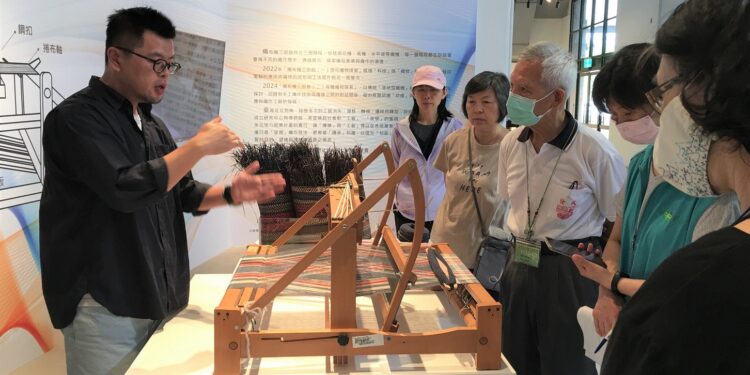 中市纖博館響應518國際博物館日 創作者暢談當代藝術與傳統工藝對話