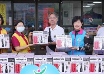 吉安再獲台東、台南跨縣市宗教協力 游淑貞轉收贈120台電鍋挹注受災戶
