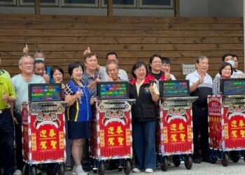 寺廟攜手護空品 改用鞭炮機減空污