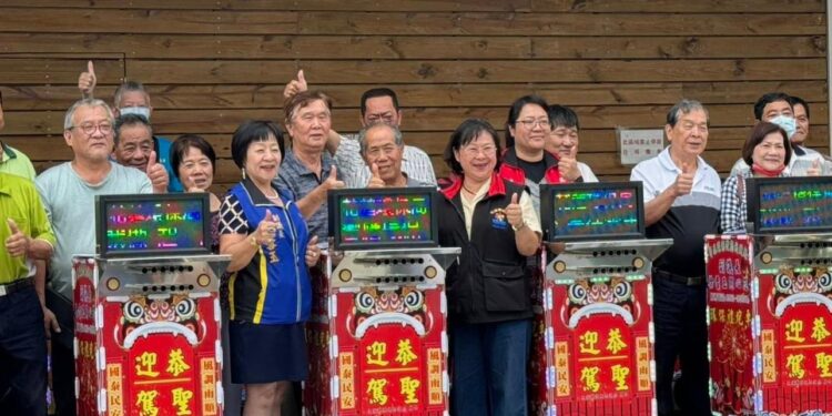 寺廟攜手護空品 改用鞭炮機減空污