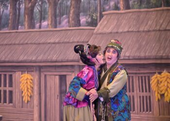 明華園第一丑角陳勝在登台飆戲 陰陽界-錯中錯梧棲壓軸鉅獻