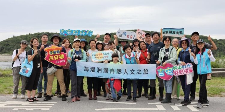 游淑貞陪伴鄉親與小燕鷗和紅頭吻仔魚驚喜約會