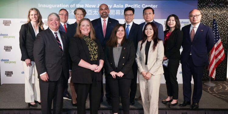 美國紐澤西州招商局擴大紐球經濟影響力 在台灣設立亞太中心第五個海外商務辦事處