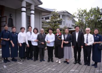 花蓮縣長徐榛蔚率女力縣市首長拜會慈濟證嚴上人 感謝慈濟團隊大愛無私奉獻