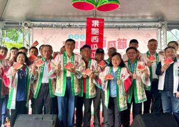 2024果艷西瓜節搶購一空 愛心果艷西瓜一顆三千元