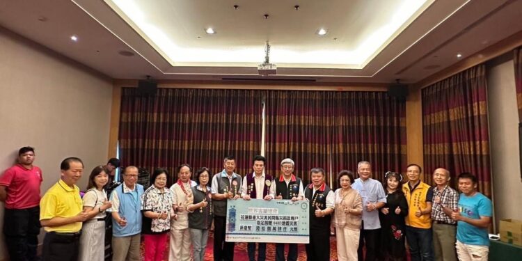 世客總會二次捐款 帶團進花蓮展情誼 世客總會二次捐款 帶團進花蓮展情誼