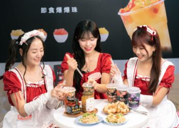 李多慧化身店長站台   6/26台北國際食品展卜立食品