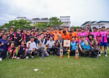 游淑貞、王玫瑰牽起兩鄉教育學習交流 富世、崇德足球小金腿與化仁PK競技
