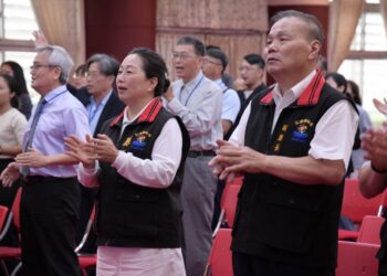 縣府六月份祈禱早餐會 縣長徐榛蔚勉縣府團隊 為花蓮重建擘劃希望未來