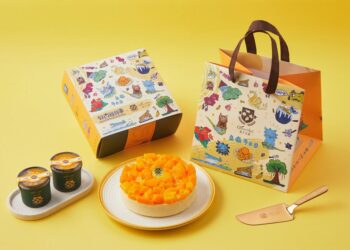 起士公爵Ｘ臺南400好南進行式 小學生手繪限定款夏日派對芒果乳酪蛋糕  一起走入喝牛奶長大的芒果產地