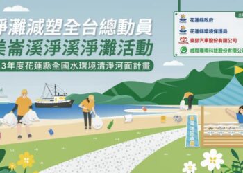 跨部會及企業單位合作》 「淨灘減塑全台總動員」暨113年度花蓮縣全國水環境清淨河面計畫美崙溪淨溪活動 6/29登場