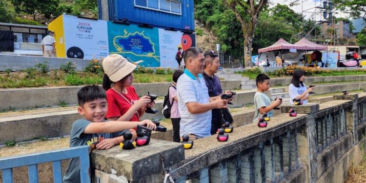 2024花蓮紅面鴨FUN暑假 以「親子童趣」為主題 吸引大小朋友相約鯉魚潭