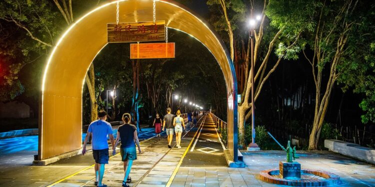 全線照明、增公廁　嘉油鐵馬道優化更美更安全