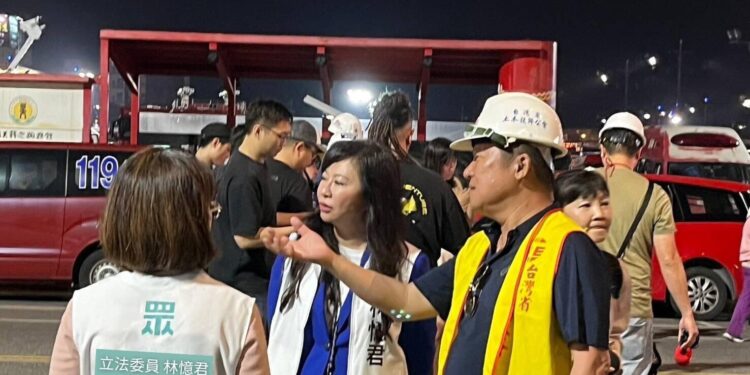 凱米颱風強襲花蓮 立委林憶君團隊持續關注災況 呼籲儘速恢復花蓮交通觀光 讓花蓮不孤單