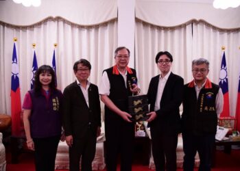 日本全國日台議員友好協議會快閃花蓮 為震後復建給予支持