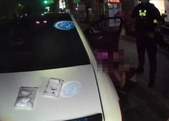 深夜紅燈右轉遭盤查  警發現毒品逮捕嚴辦