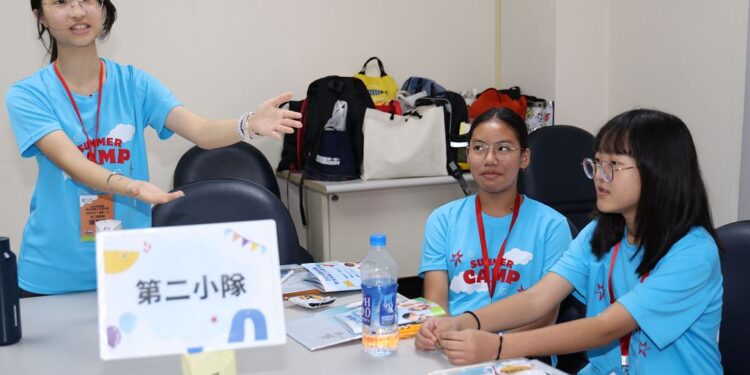 縣府結合普台高中國際部  舉辦新住民第二代夏令營